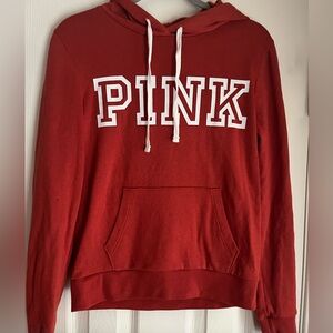 PINK VICTORIA’s Secret Orange Hoodie XS